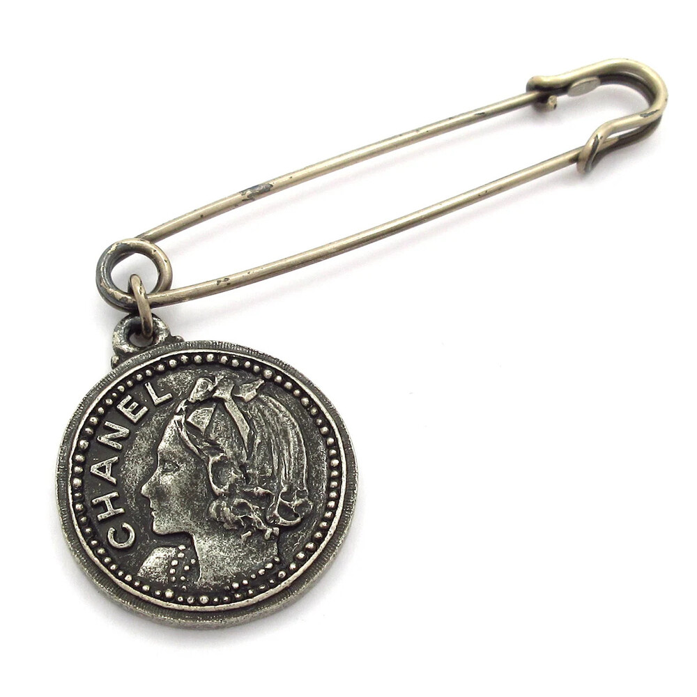 Chanel No. 5 Silver Hardware Brooch #308910C64B